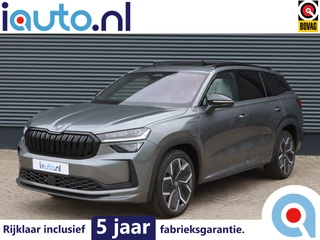 Hoofdafbeelding Škoda Kodiaq Škoda Kodiaq iV 1.5 TSI PHEV Sportline Pano/Matrix LED/DCC/ACC/Keyless/Camera/20"/Elek. stoel+mem/Trekhaak wegkl.
