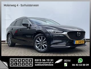 Mazda 6 Sportbreak 2.0 SkyActiv-G 165 Trekhaak Stoel/Stuurverw HUD Adap.Cruise 360Cam Dealer-OH!