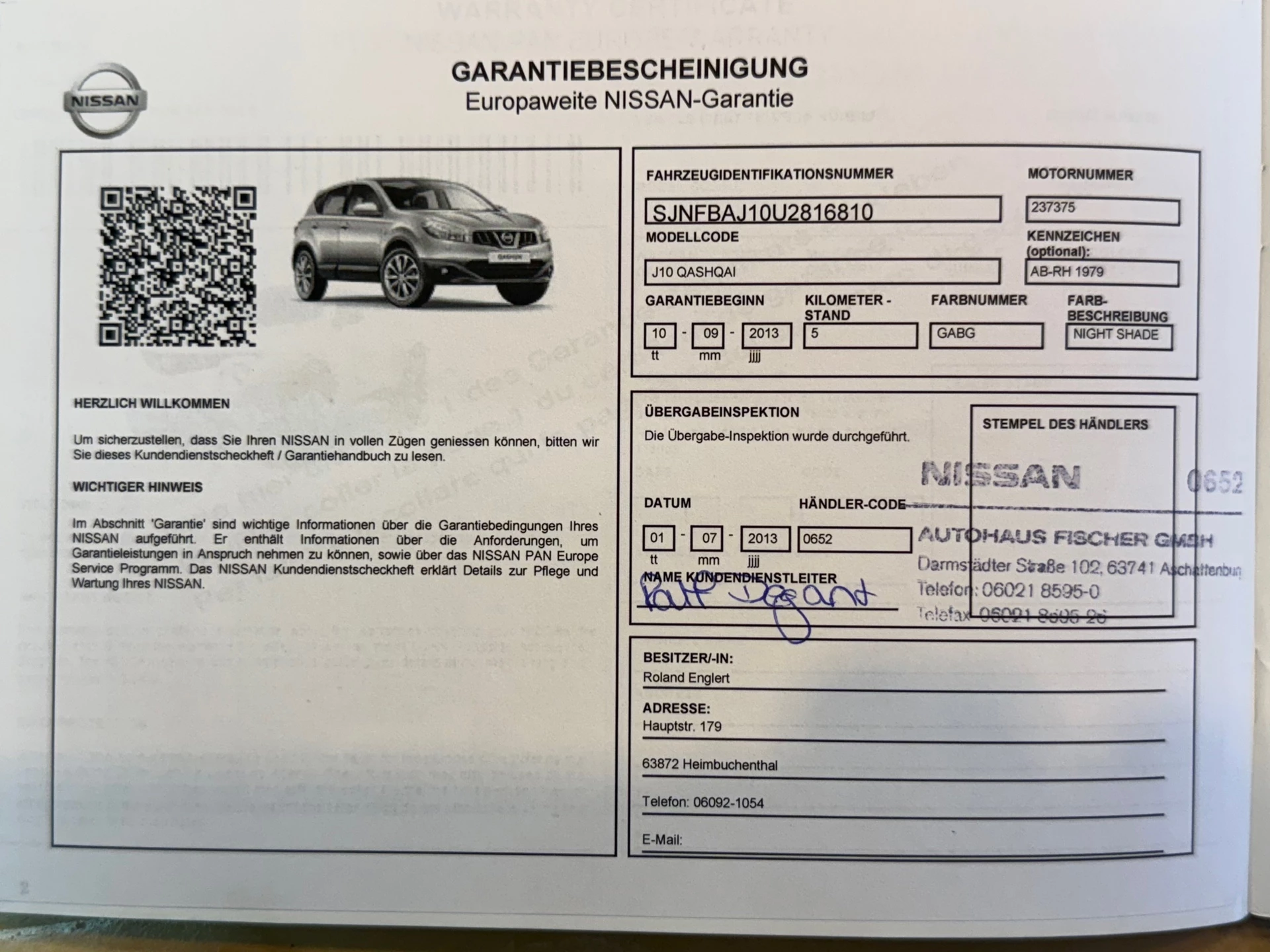 Hoofdafbeelding Nissan QASHQAI
