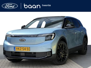 Ford Explorer Premium Extended Range RWD 77 kWh | Wegklapbare trekhaak | Uit voorraad leverbaar | Arctic Blue metallic |