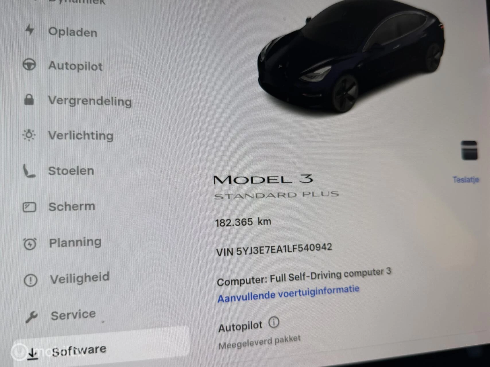 Hoofdafbeelding Tesla Model 3
