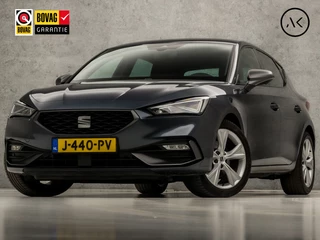 SEAT Leon 1.0 TSI FR Sport (VIRTUAL COCKPIT, APPLE CARPLAY, GROOT NAVI, CAMERA, STUUR/STOELVERWARMING, SPORTSTOELEN, ADAPTIVE CRUISE, LED KOPLAMPEN, ZWART HEMEL, NIEUWSTAAAT)