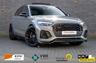 Audi Q5 55 TFSI e S edition Quantumgrey & Black luchtvering panoramadak