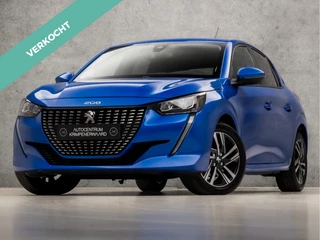 Hoofdafbeelding Peugeot 208 Peugeot 208 1.2 PureTech Blue Lease Allure Automaat (APPLE CARPLAY, NAVIGATIE, STOELVERWARMING, GETINT GLAS, SPORTSTOELEN, LEDER, LM VELGEN, CRUISE, LED KOPLAMPEN, DAB+, NIEUWSTAAT)