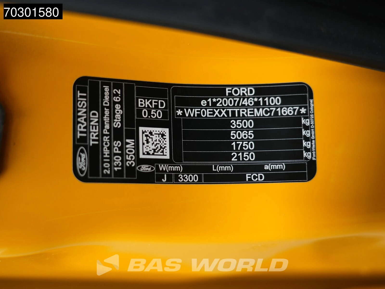 Hoofdafbeelding Ford Transit