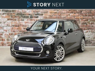 MINI Cooper Hatchback Business 3 deurs / Navigatie / Airconditioning / Climate Control / Cruise Control / 18 Inch / Parkeersensoren / Regen- en lichtsensor / Middenarmsteun / Bluetooth / Chrome Line