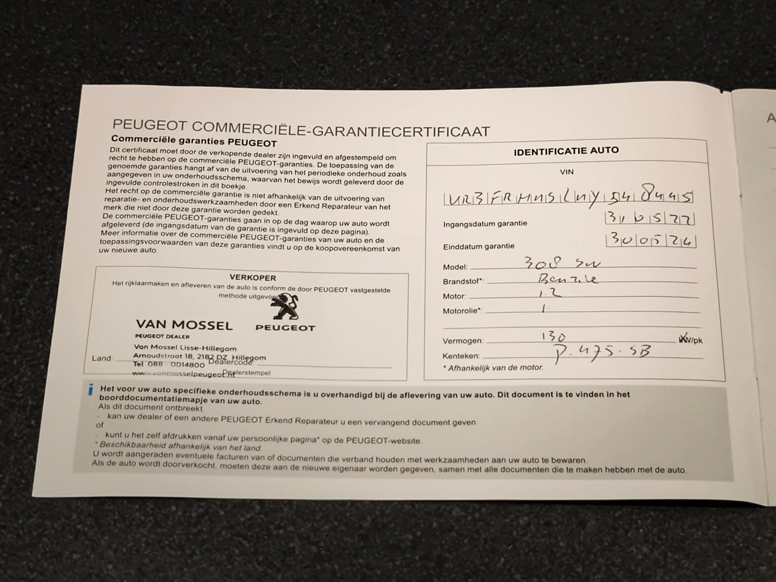 Hoofdafbeelding Peugeot 308