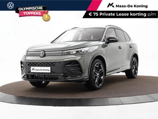 Volkswagen Tiguan R-Line Edition 1.5 eHybrid 272 pk 6 versn. DSG · Black Style Pakket · Comfort Pakket · Trekhaak inklapbaar, met elektrische ontgrendeling, incl. aanhangermanoeuvreerhulp Trailer Assist ·