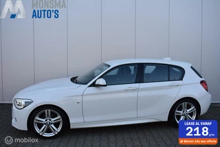 Hoofdafbeelding BMW 1 Serie BMW 114i M-Sport Alpinweiss Clima Cruise Xenon Navi 18" LMV PDC 1e Eigenaar