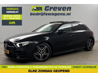Hoofdafbeelding Mercedes-Benz A-Klasse Mercedes-Benz A-Klasse 180 d AMG Pano LED Virtual Camera Carplay Clima Cruise Navi PDC 18"LMV