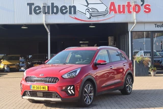 Kia Niro 1.6 GDi Hybrid DynamicPlusLine Navigatie, Apple Carplay, Climate control, Camera, Stoel- stuurverwarming, Lichtmetalen wielen
