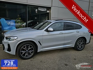 Hoofdafbeelding BMW X4 BMW X4 xDrive20i M Sport Panorama/Brooklyn grey/Laser