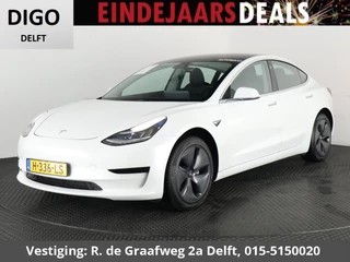 Tesla Model 3 Standard RWD Plus 60 kWh + FSD systeem | Navigatie | Panoramadak |