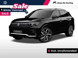 Volkswagen Tiguan R-Line-Edition 1.5 eHybrid 272 pk 6 versn. DSG · Assistance pakket plus · Comfort pakket · Design pakket · Trekhaak incl. aanhangermanoeuvreerhulp (trailer assist) · Incl. inruilvoordeel · MEGA SALE