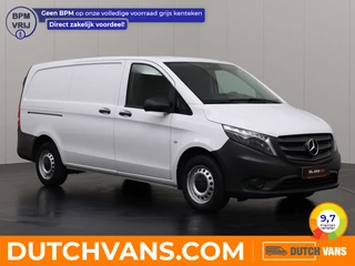 Mercedes-Benz Vito 114CDI 9G-Tronic Automaat Lang | Led | Navigatie | Leder | 3-Persoons | Trekhaak | Achterdeuren | Betimmering