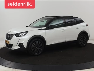 Hoofdafbeelding Peugeot e-2008 Peugeot e-2008 EV GT Pack 50 kWh | 3 Fase | Panoramadak |  Stoelverwarming | Adaptive cruise | Leder | Carplay | Keyless | Camera | Full LED | Navigatie | Climate control | Dodehoek detectie