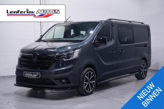 Renault Trafic 2.0 Blue dCi 170 pk Dubbel Cabine 2x Schuifdeur Navi, 18" LMV, LED Koplampen, Zwarte Grille, Spoiler V+A, BPM Vrij