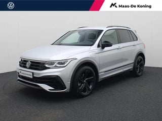 Volkswagen Tiguan 1.4 TSIeHybrid 180kW/245PK R-Line Blackstyle DSG · Leder · Parkeersensoren + camera · Navigatie · Garantie tot mei 2027 of 100000km