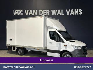 Mercedes-Benz Sprinter 314 CDI 143pk Automaat Bakwagen 21m3 KUUB Laadklep Zijdeur Euro6 Airco | Leder | Lat om Lat betimmering Bijrijdersbank