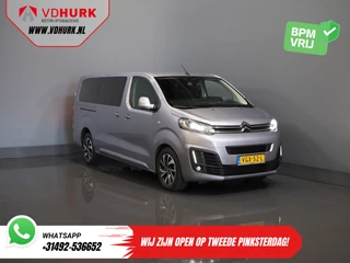 Citroën Jumpy 2.0 HDI 180 pk Aut. DC Dubbel Cabine Xenon/ Adapt.Cruise/ Standkachel/ 2x Schuifdeur/ Carplay/ Keyless/ Climate/ Camera/ Navi/ 17”LMV/ PDC/ Trekhaak