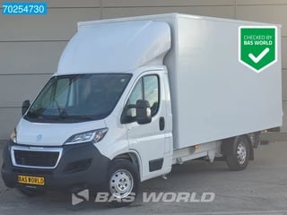 Peugeot Boxer 165PK Laadklep Bakwagen Airco Cruise Camera Koffer Meubelbak 19m3 Airco Cruise control