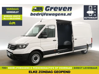 Volkswagen Crafter 35 2.0 TDI L4H3 177PK 3000KG Trekgew. DSG Airco Carplay Cruise 2xSchuifdeur Navi PDC Trekhaak