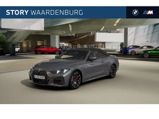 BMW 4 Serie Cabrio 420i High Executive M Sport Automaat / Trekhaak / Air Collar / Adaptieve LED / M Adaptief onderstel / Comfort Access / Parking Assistant Plus / Stuurverwarming