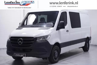 Mercedes-Benz Sprinter 314 CDI 143 pk L2H2 Dubbel Cabine 5p Airco, Trekhaak met opstap, Cruise Control, Luchtvering