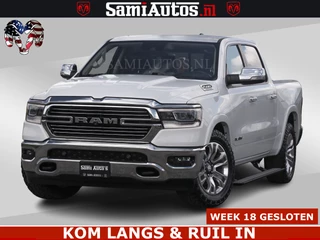 Dodge Ram Pick-Up BOM VOL | 5.7 V8 HEMI 402 PK | LUCHTVERING | ADAPTIVE CRUISE | PANODAK | 360 CAMERA | OPEN UITLAAT KLEP | CREW CAB | DUBBELE CABINE | 5 PERSOONS | DC |