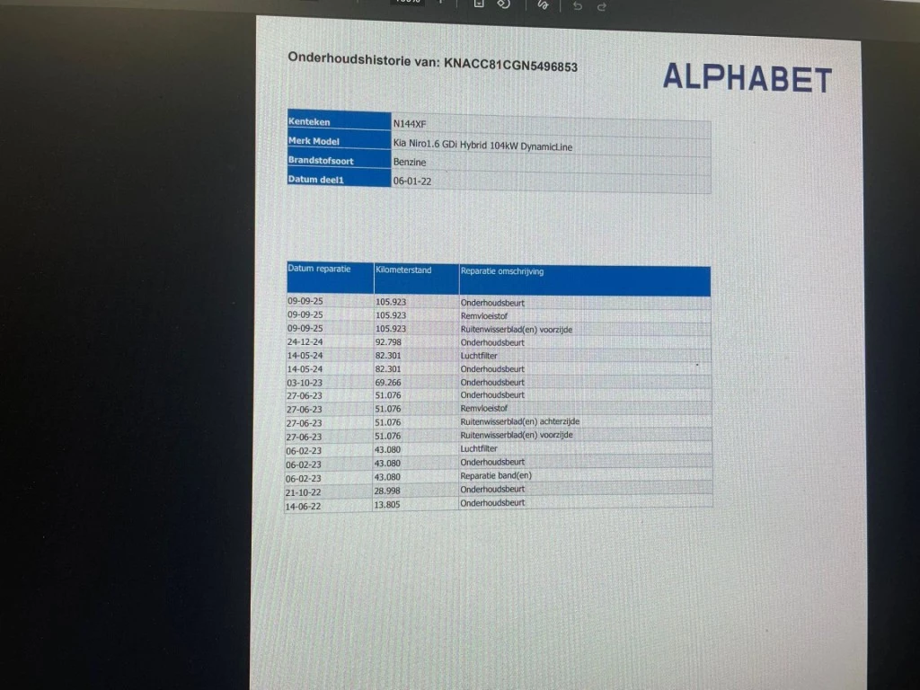 Hoofdafbeelding Kia Niro