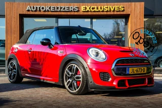 Mini Mini Cabrio 2.0 John Cooper Works Chili Open Dak Adapt. Cruise Harman/Kardon Leder AC Schnitzer
