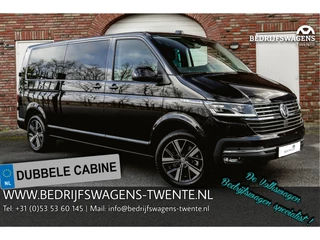 Hoofdafbeelding Volkswagen Caravelle Volkswagen Caravelle T6.1 2.0 TDI 204 PK DSG L2H1 DUB/CAB A-Deuren ACC | LED | Leder | Apple Carplay/ Android Auto | Privacy glass |