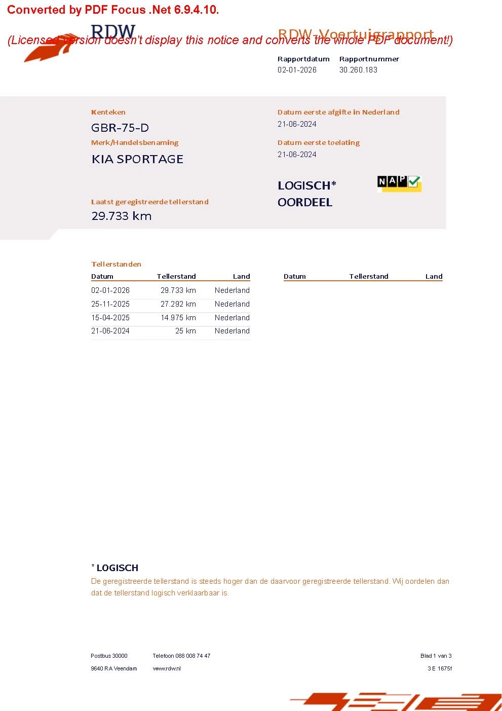 Hoofdafbeelding Kia Sportage