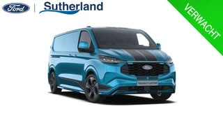 Ford Transit Custom 320 2.5 PHEV L2H1 Sport 233pk | Inklapbare trekhaak | 19 inch lichtmetalen Sport velgen (mat zwart) | Verwarmbaar stuurwiel  | Navigatie systeem | B&O speakers