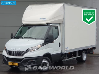 Iveco Daily 35C16 Automaat Laadklep Bakwagen Dubbellucht Airco Cruise Koffer Meubelbak 20m3 Airco Cruise control