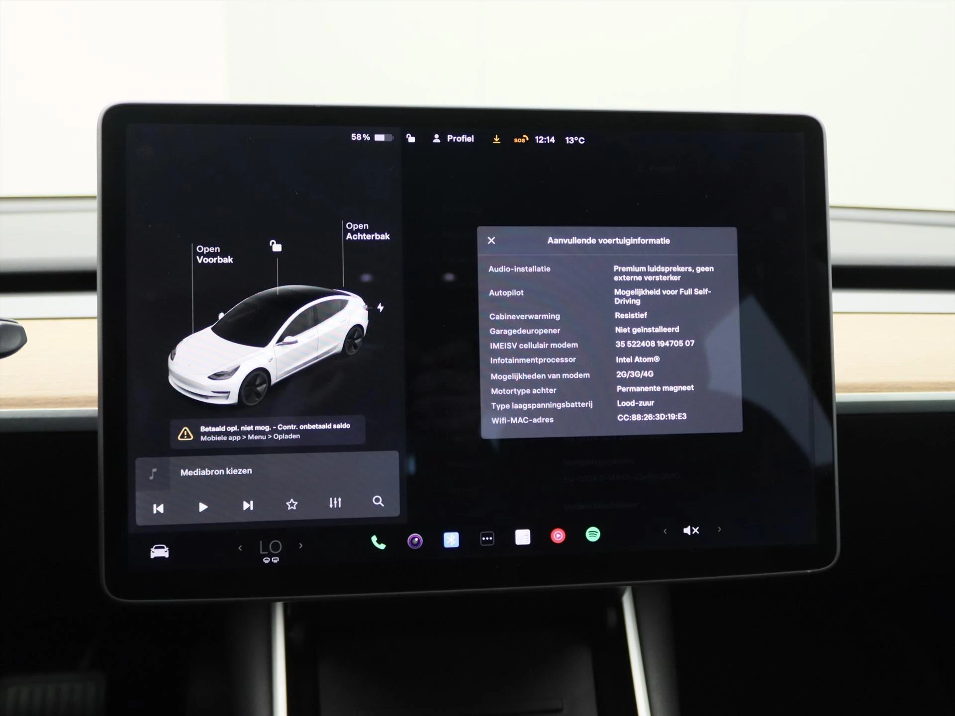 Hoofdafbeelding Tesla Model 3