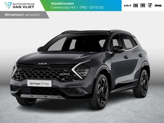 Hoofdafbeelding Kia Sportage Kia Sportage 1.6 T-GDi Plug-in Hybrid AWD GT-PlusLine | Levering sep | CarPlay | Stoelkoeling | Stoel-/stuurverwarming | Schuif-/kanteldak | PDC | LED | Navi | Camera | 19''