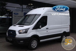 Ford E-Transit 350 L2H3 TREND 68KWH 3-PERS STOELVERW. P-SENSOREN ALL-SEASON 4-JAAR/100.000KM FABR.GARANTIE