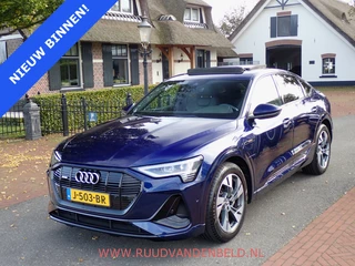 Hoofdafbeelding Audi e-tron Audi e-tron Sportback 50 QUATTRO S-LINE PANODAK/ACC/CAMERA/CARPLAY/TREKHAAK/