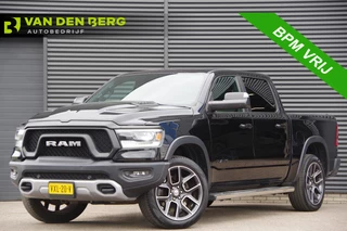Hoofdafbeelding Dodge Ram 1500 Dodge Ram 1500 5.7 V8 4x4 Crew Cab 5'7 REBEL TRX, LUCHTVERING, PANODAK, ELEKTR. STOEL, TREKHAAK, CAMERA, STOEL/STUUR VERWARMING, NAVI, CRUISE, CLIMA