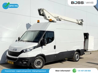 Iveco Daily 35S16 L2H2 Hoogwerker Hubarbeitsbühne 14,5 Meter Stempels Camera