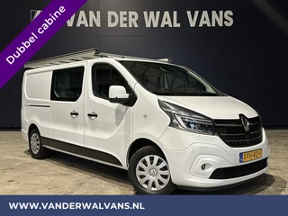 Renault Trafic 2.0 dCi 120pk L2H1 Dubbele Cabine Euro6 Airco | Imperiaal | 5-Zits | Navigatie Trekhaak, Camera, Imperiaal, Cruisecontrol, Parkeersensoren