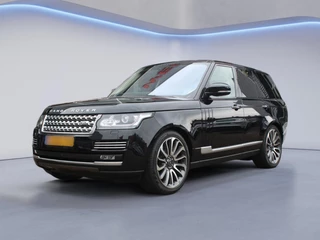 Hoofdafbeelding Land Rover Range Rover Land Rover Range Rover Autobiography Dynamic 5.0 V8 552PK/Apple Carplay/Panorama dak/Leder/Prof. Sound System/Adaptieve Cruise/Koelkast V+A/Tv schermen/Eletr. trekhaak/22"Velgen(MET GARANTIE*)