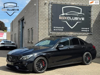 Mercedes-Benz C-klasse AMG 63 S 4MATIC Premium Plus pano|Schaal|Memory|Camera|Burmester