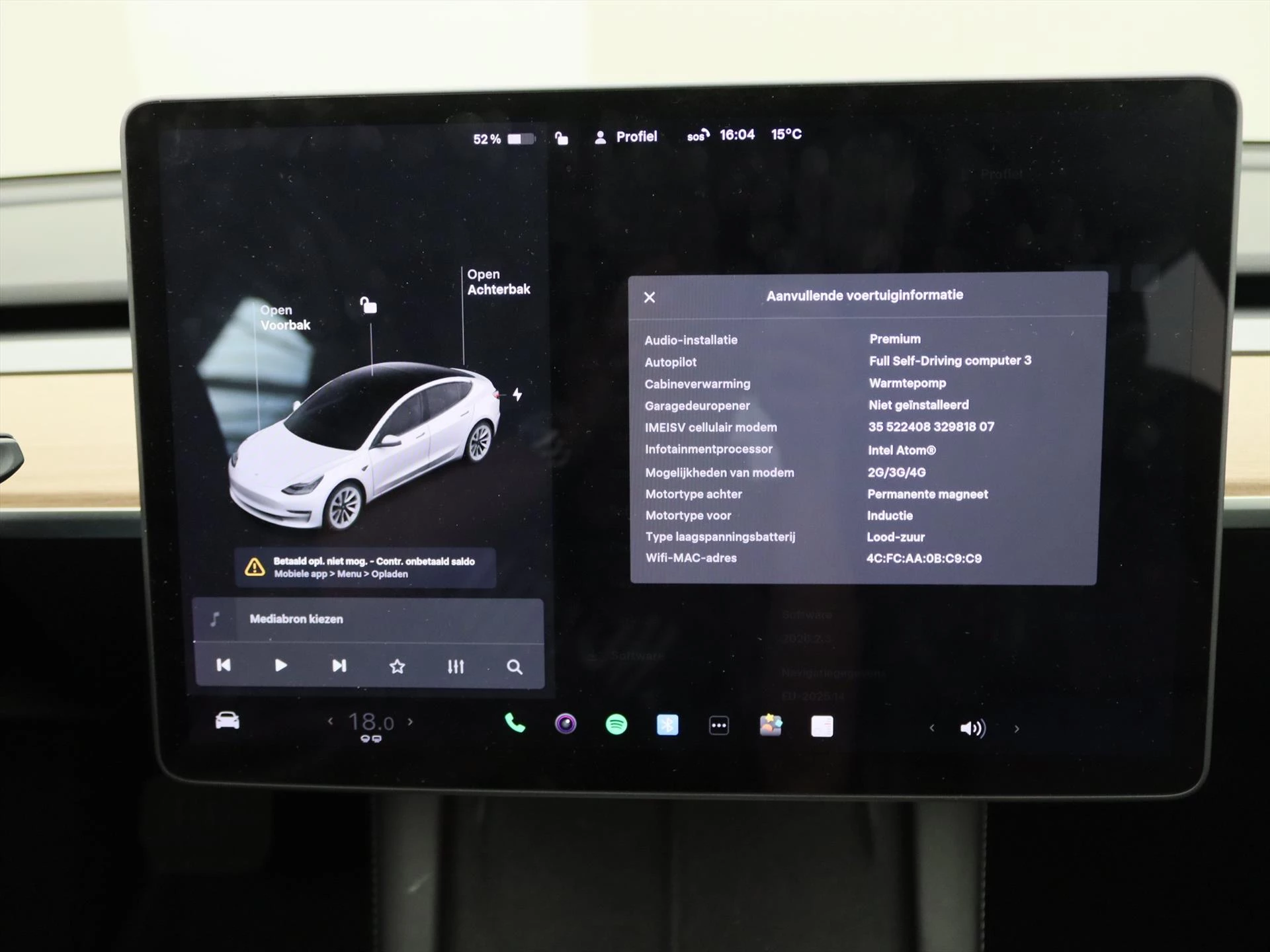 Hoofdafbeelding Tesla Model 3