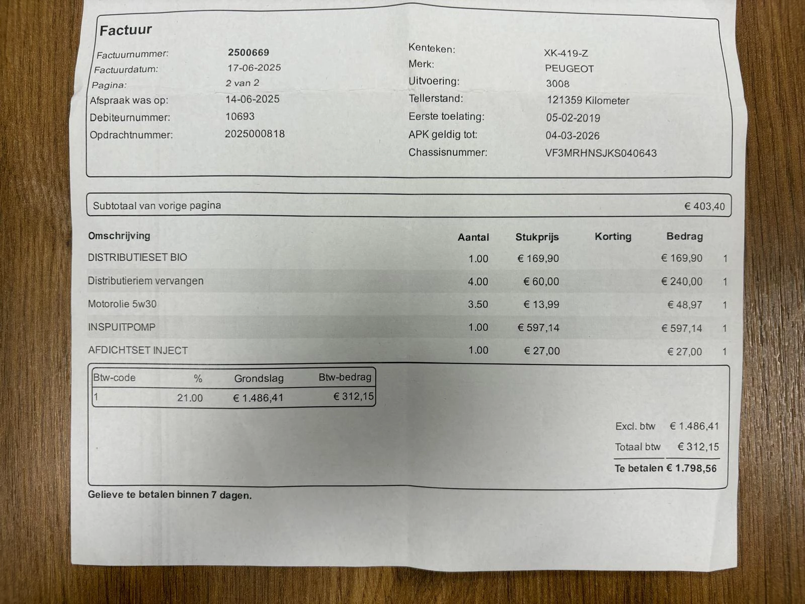 Hoofdafbeelding Peugeot 3008