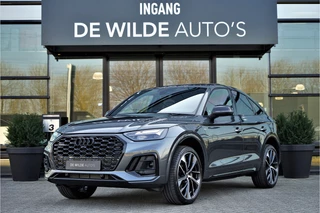Audi Q5 Sportback 55 TFSI e S-line 367pk Pano B&O Trekhaak Massage Elektr-stoel ACC Keyless 360-camera
