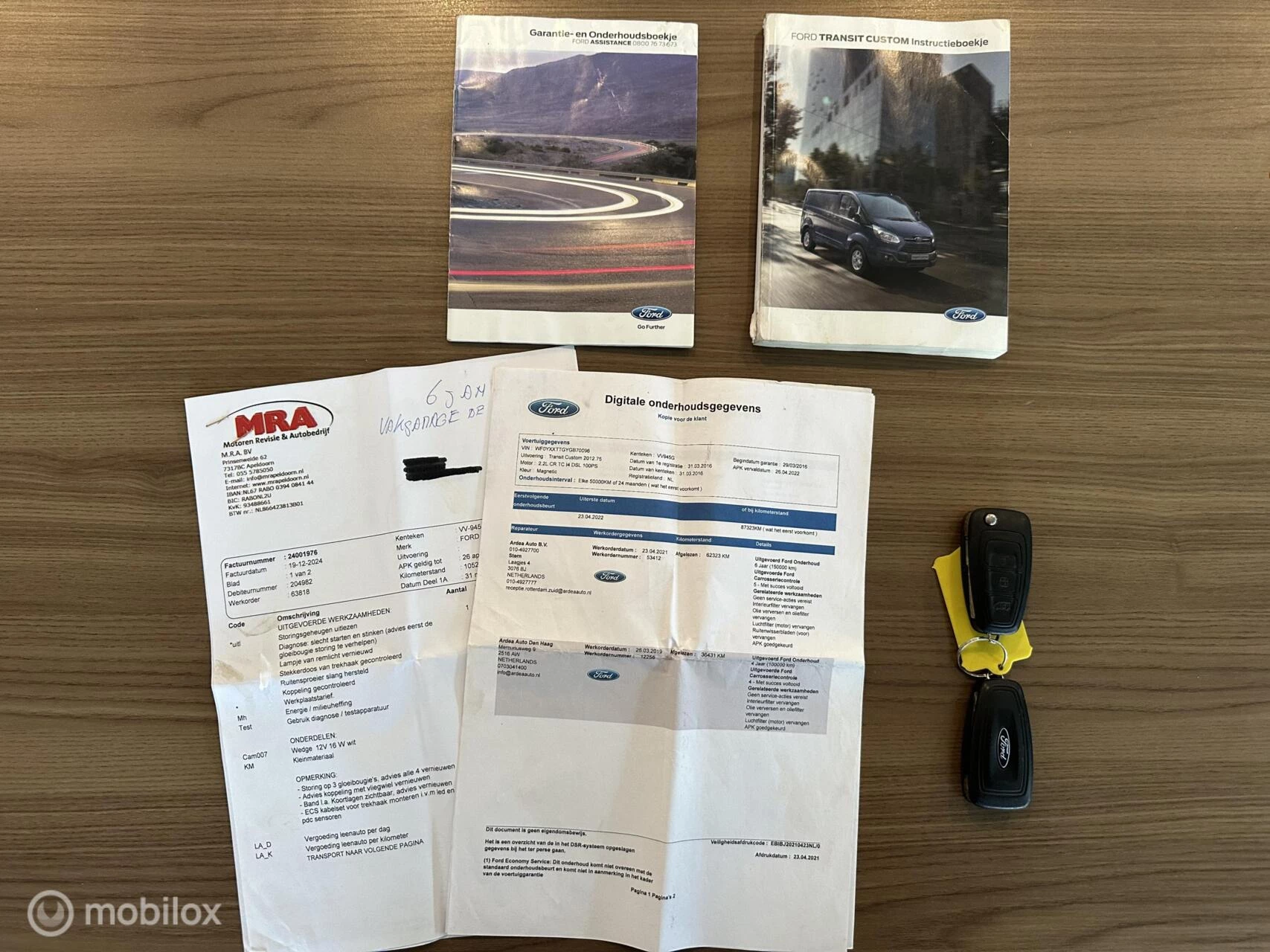 Hoofdafbeelding Ford Transit Custom