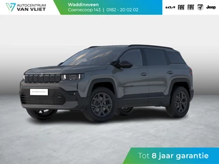 Jeep Compass 1.2 e-Hybrid First Edition | Uit voorraad leverbaar | Adapt. Cruise | Camera | Carplay | 18" | Elektr. A-Klep | Navi | Winter Pack | Schuif/Kanteldak