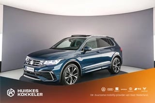 Volkswagen Tiguan R-Line Business+ 1.4 TSI eHybrid 245pk DSG Automaat Trekhaak, Panoramadak, Elektrische achterklep, LED matrix koplampen, Adaptive cruise control, Navigatie, Achteruitrijcamera